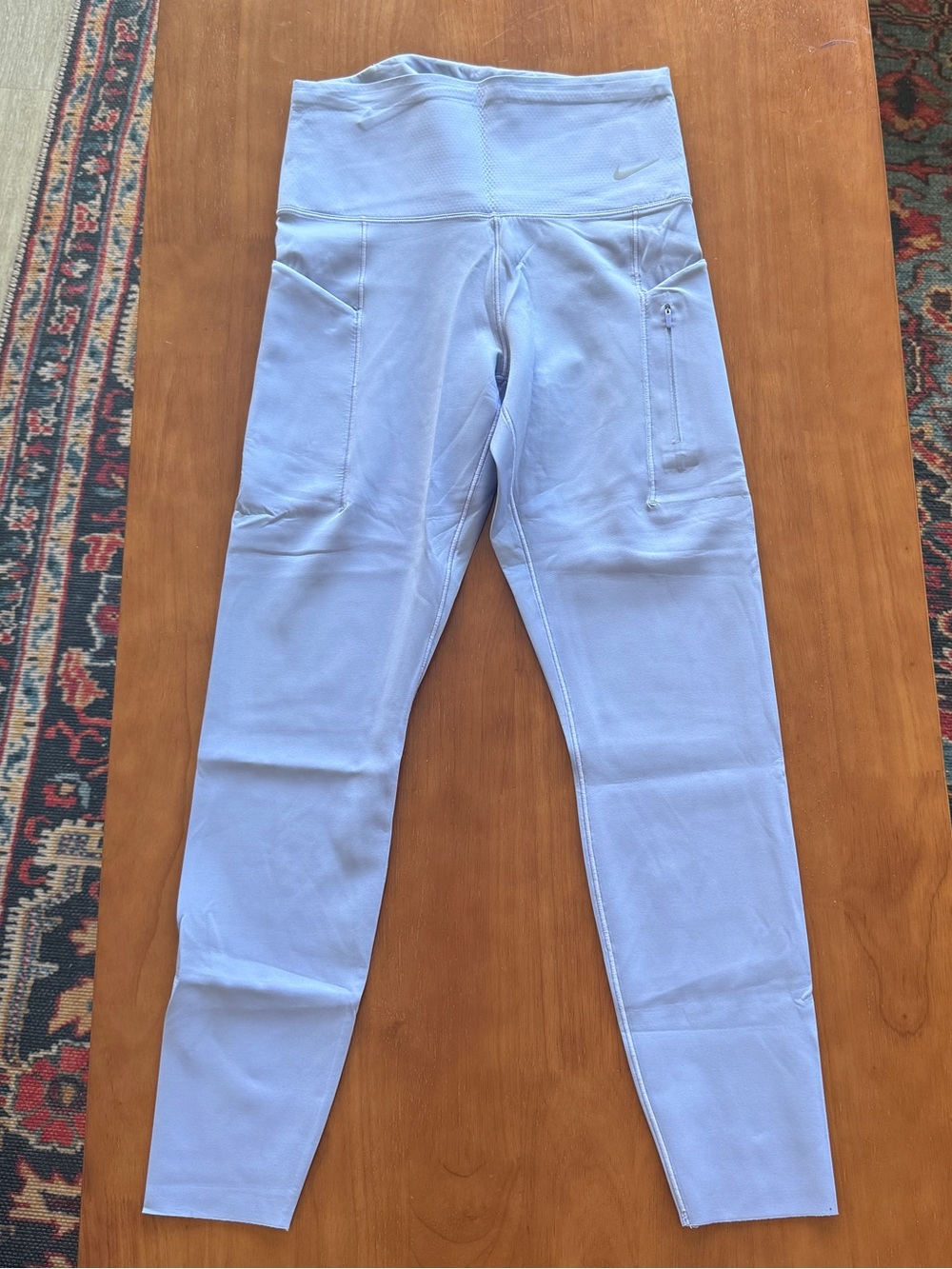 Nike Light Blue High-Waist Performance Leggings